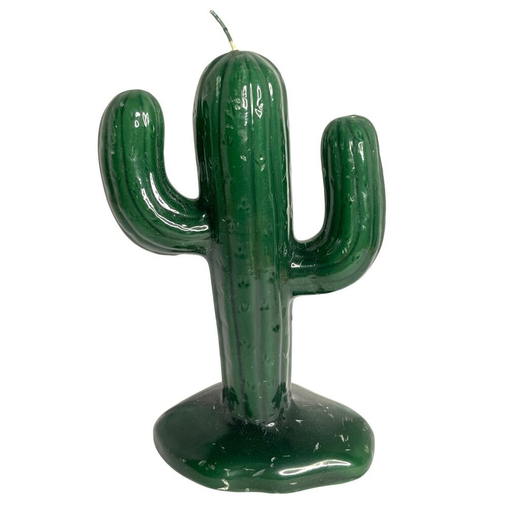 VTG Candle Green Cactus Southwestern Desert Plant Saguaro Décor Mexico Arizona - Picture 9 of 9